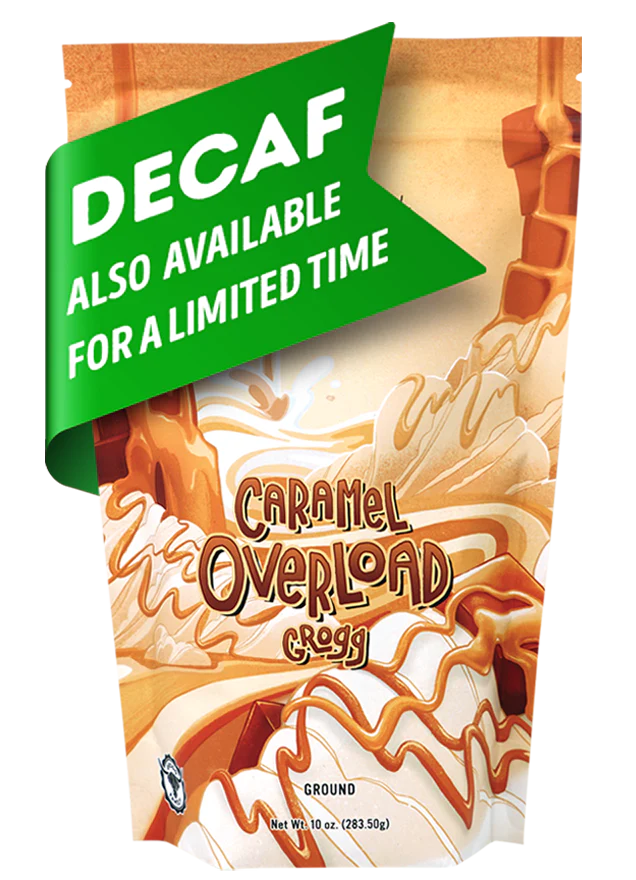 Caramel Overload Grogg Flavored Coffee - Image 4